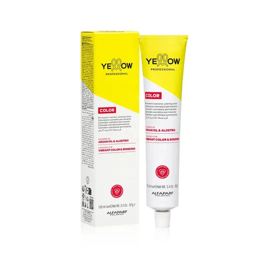 7.11 Vopsea Permanenta Yellow Pro Color Cream – cu Ulei de Argan, 100ml