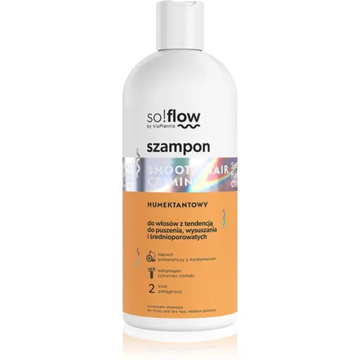 so!flow Frizzy and Dry Hair Humectant Shampoo sampon pentru indreptarea parului anti-electrizare 300 ml
