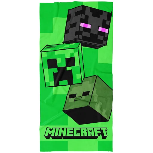 Carbotex Prosop pentru copii Minecraft Mob Head, 70 x 140 cm