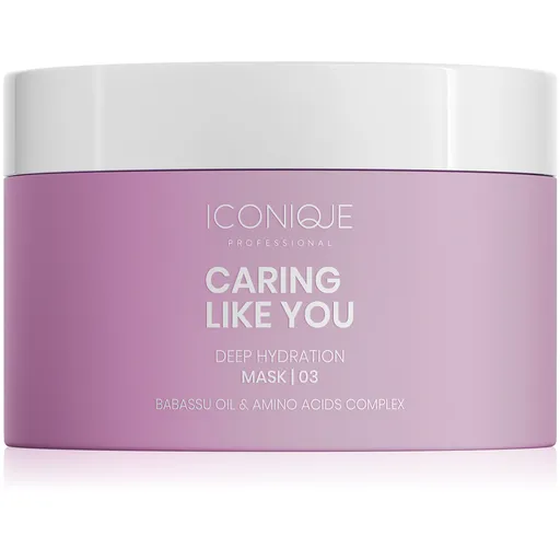 ICONIQUE Professional Mască pentru păr uscat și deteriorat Caring Like You (Deep Hydration Mask) 200 ml