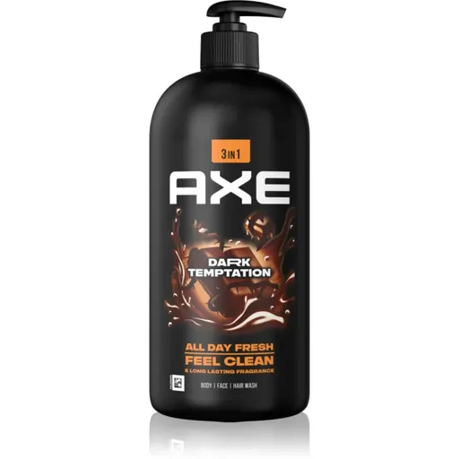 Axe Dark Temptation gel de duș pentru față, corp și păr 900 ml