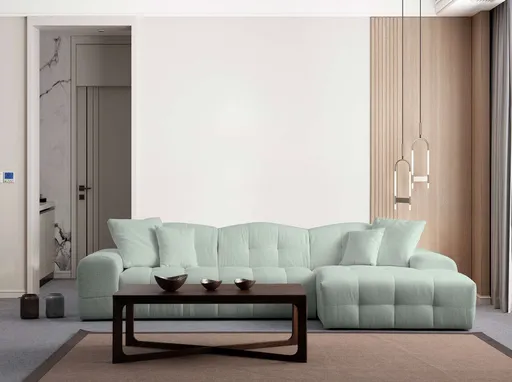 Coltar, Atelier del Sofa, 560ARE5208, Lemn de fag / PAL, Verde pal