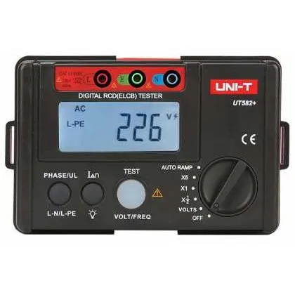 Tester intrerupatoare RCD UT582+ UNI-T INSTEST-UT582P-UNIT