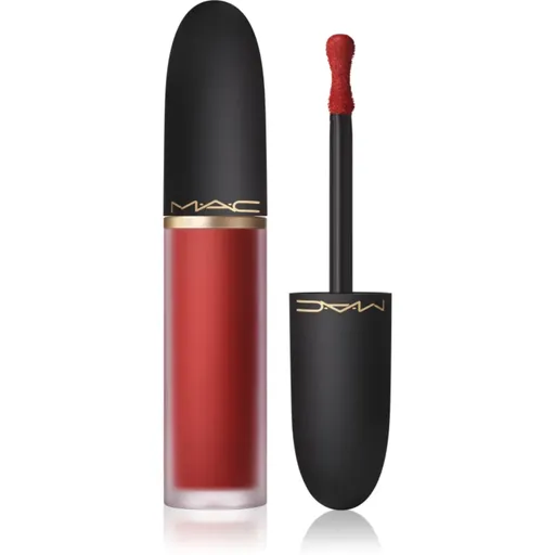 MAC Cosmetics Powder Kiss Lip + Cheek Mousse fard multifuncțional, pentru buze și obraz culoare Ruby Boo 5 ml