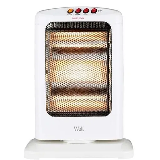 Radiator electric cu halogen Well, 1200W, 3 trepte HTR-HAL-1200-WL / 5948636040722