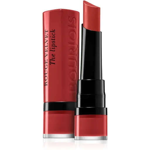Bourjois Rouge Velvet The Lipstick ruj mat culoare 05 Brique-à-brac 2,4 g