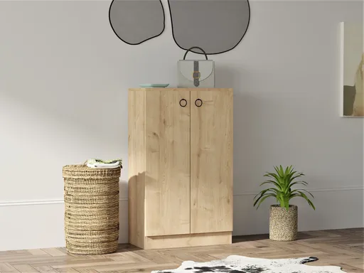 Pantofar Defne, Puqa Design, 60x31.6x100 cm, natural