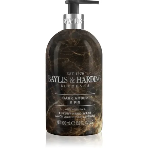 Baylis & Harding Elements Dark Amber & Fig Săpun lichid pentru mâini 500 ml