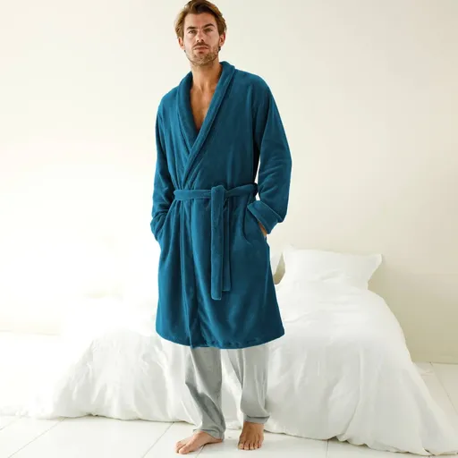 Halat de baie din fleece, moale la atingere