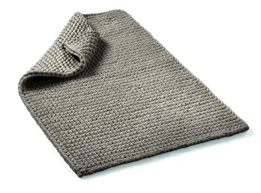 Covoras de baie, L'essentiel Maison, Norvage, 50x80 cm, Gri cald