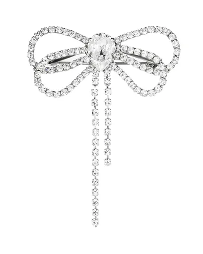 Preciosa Broșă cu cristal ceh Fundiță Bow Chic Bow Glamour 2499 00