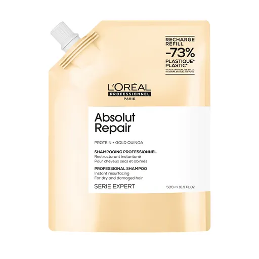 L'Oréal Professionnel Șampon regenerator pentru păr foarte deteriorat Serie Expert Absolut Repair Gold Quinoa + Protein (Instant Resurfacing Shampoo)