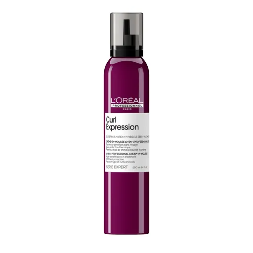 L'Oréal Professionnel Spumă cremoasa multifuncțională pentru păr creț și ondulat Curl Expression 10-in-1 (Professional Cream-in-Mousse) 250 ml