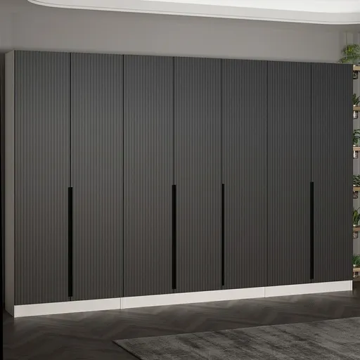 Cuier de perete, Hanah Home, Noah, 315x210x35 cm, Antracit