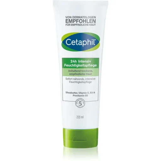 Cetaphil 24h Intensive Moisturiser cremă intens hidratantă pentru piele uscata si sensibila 220 ml