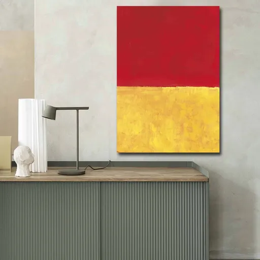 Tablou decorativ, 70100FAMOUSART-059, 70 x 100 cm, Multicolor