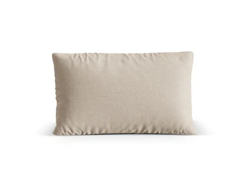 Perna decorativa, Nuria-215, Micadoni Home, 60x40x17 cm, tesatura structurata chenille, bej