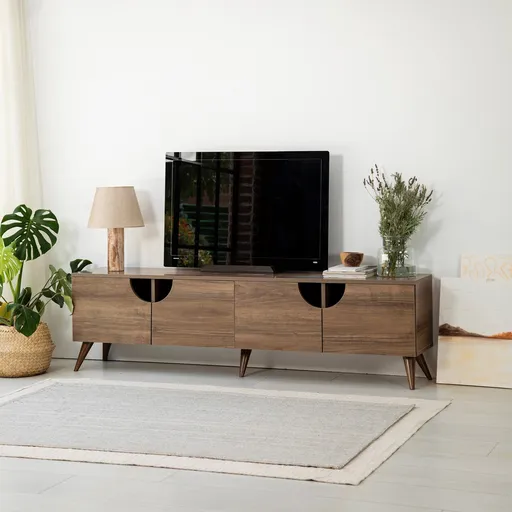 Comoda TV, Hanah Home, Grotte, 180x50x35 cm, Maro