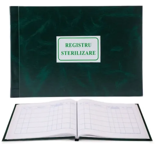 Registru Sterilizare Universal - pentru Evidenta Proceselor de Sterilizare