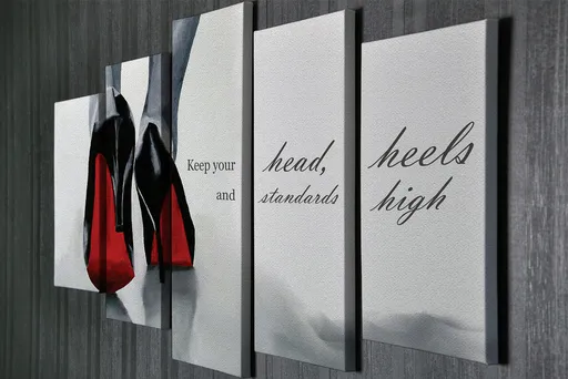 Tablou decorativ, BC047, 70 x 20 cm, Multicolor