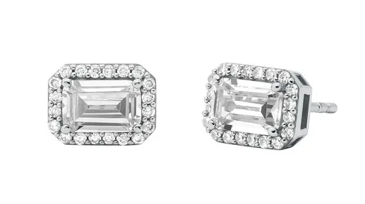 Michael Kors Cercei strălucitori din argint cu zirconi Brilliance MKC1724CZ040