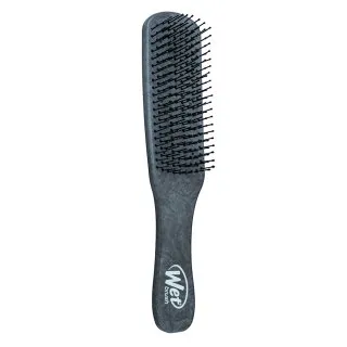 Wet Brush Men's Detangle Black Leather perie de păr pentru bărbati