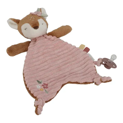 Little Dutch Fairy Garden Cuddle Cloth jucărie de adormit cu clips 0 m+ Pink 1 buc