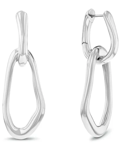 Calvin Klein Cercei suspendați din oțel 2în1 Statement Links 35000749