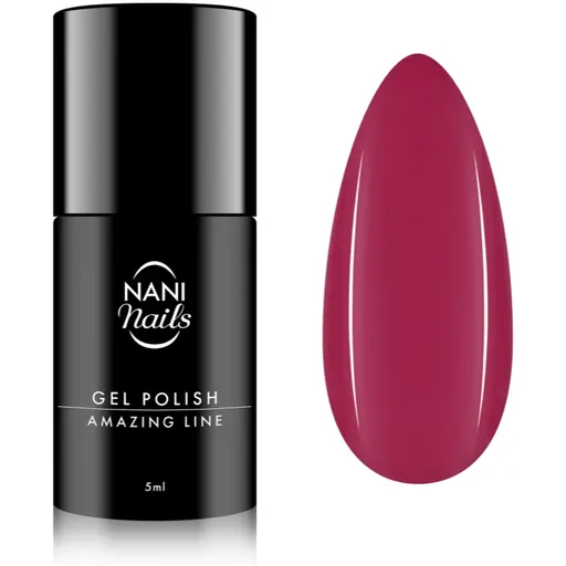 NaniNails NANI Amazing Line lac de unghii sub forma de gel culoare Pink Voltage 5 ml
