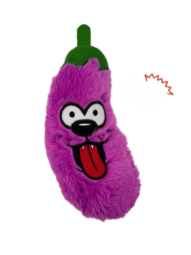 Jucărie pentru câini, Paws & Whiskers, Havhav 1026, 100% MATERIAL TEXTIL PLUȘOS, Mov