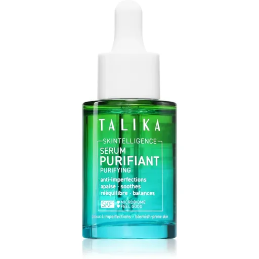 Talika Skintelligence Purifying Serum ser de curățare dezintoxifiant impotriva imperfectiunilor pielii cauzate de acnee 30 ml