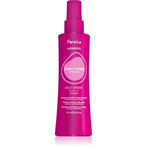 Fanola Wonder Color Locker Extra Care Milk Spray spray-loțiune de protecție pentru păr vopsit 195 ml