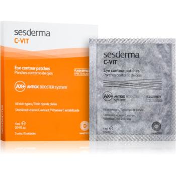 Sesderma C-Vit AX+ plasture revitalizant pentru iluminarea zonei obosite a ochilor 5 x 4 ml