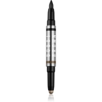 Bobbi Brown Hannah Murray Collection Long-Wear Cream Shadow & Kohl Liner creion pentru ochi culoare Pewter / Black Velvet 0,8 g