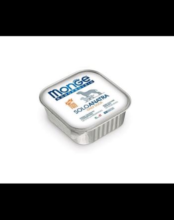MONGE Monoprotein Solo hrana cu rata pentru caini 150 g