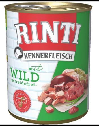 RINTI Kennerfleisch Hrana umeda pentru caini, cu vanat 400 gr