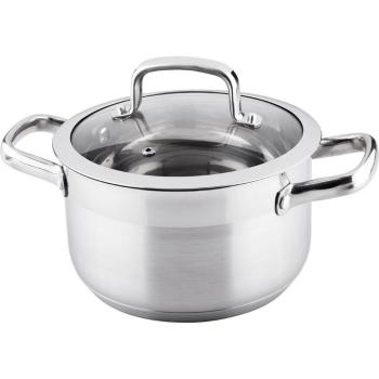 Lamart LTSS2011 oală din oțel inoxidabil cu capacPrestige, 20 x 11,5 cm