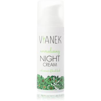 Vianek Normalizing Crema de noapte normalizatoare pentru piele normala si grasa 50 ml