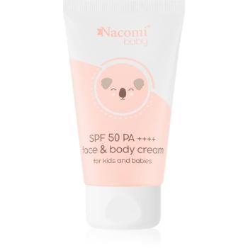 Nacomi Baby crema de protectie pentru copii SPF 50 50 ml