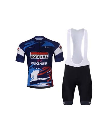 
                         Tricoul și pantaloni scurți de ciclism - SOUDAL-QUICKSTEP 25 
                