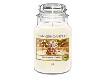 Yankee Candle Lumânare aromatică Classic mare Spun Sugar Flurries 623 g