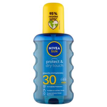 Nivea Spray invizibil pentru protecția solară Protect & Refresh SPF 30 200 ml