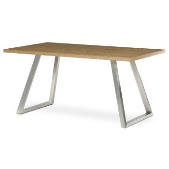 Jedálenský stôl Silver 160 x 90 cm, dub