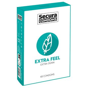 Prezervative Secura Extra Feel, 48 buc.