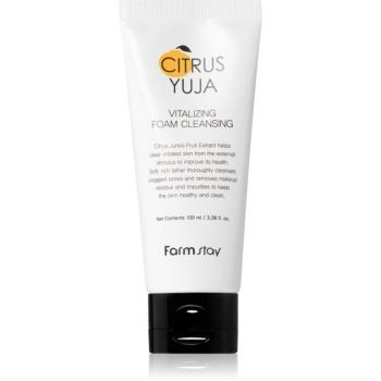 Farmstay Citrus Yuja spuma de curatat faciale 100 ml