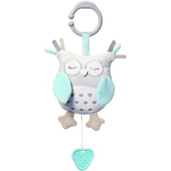 BabyOno Have Fun Musical Toy jucărie suspendabilă contrastantă cu melodie Owl Sofia 1 buc