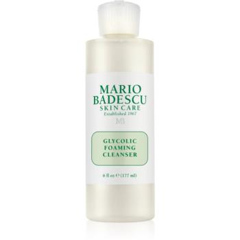 Mario Badescu Glycolic Foaming Cleanser gel spumant de curatare pentru definirea pielii 177 ml