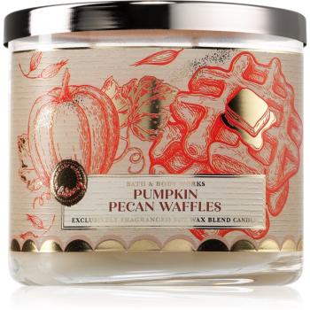 Bath & Body Works Pumpkin Pecan Waffles lumânare parfumată 411 g