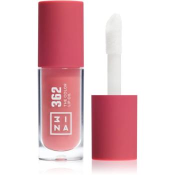 3INA The Color Lip Oil ulei hidratant de buze culoare 362 - Classic soft pink, sheer 4 ml