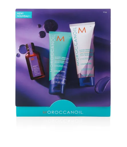 Moroccanoil Set cadou Travel Color Care Purple